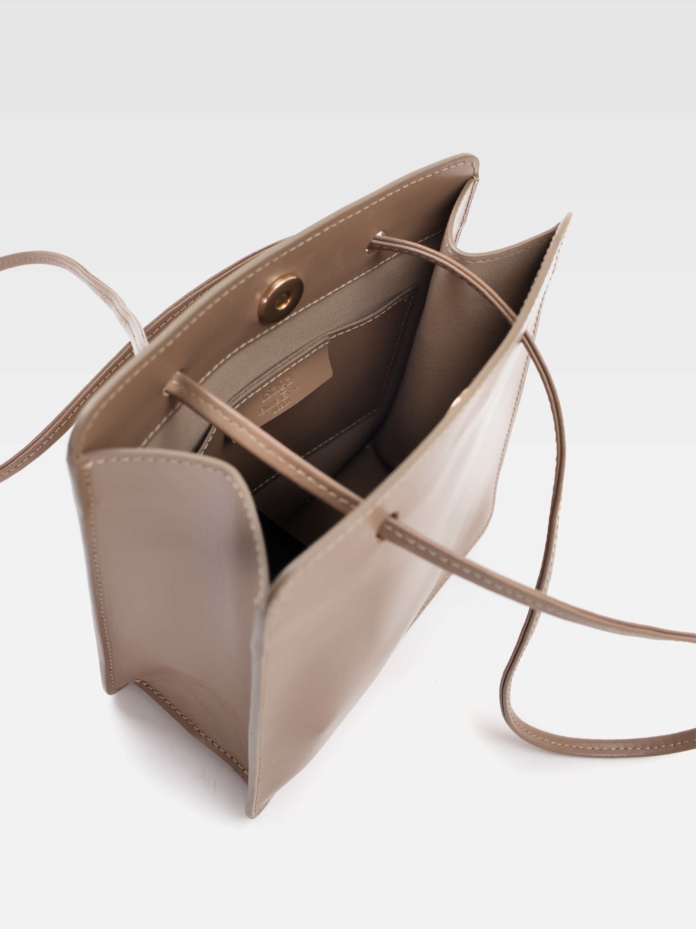 JUDI MINI HAZELNUT HANDBAG