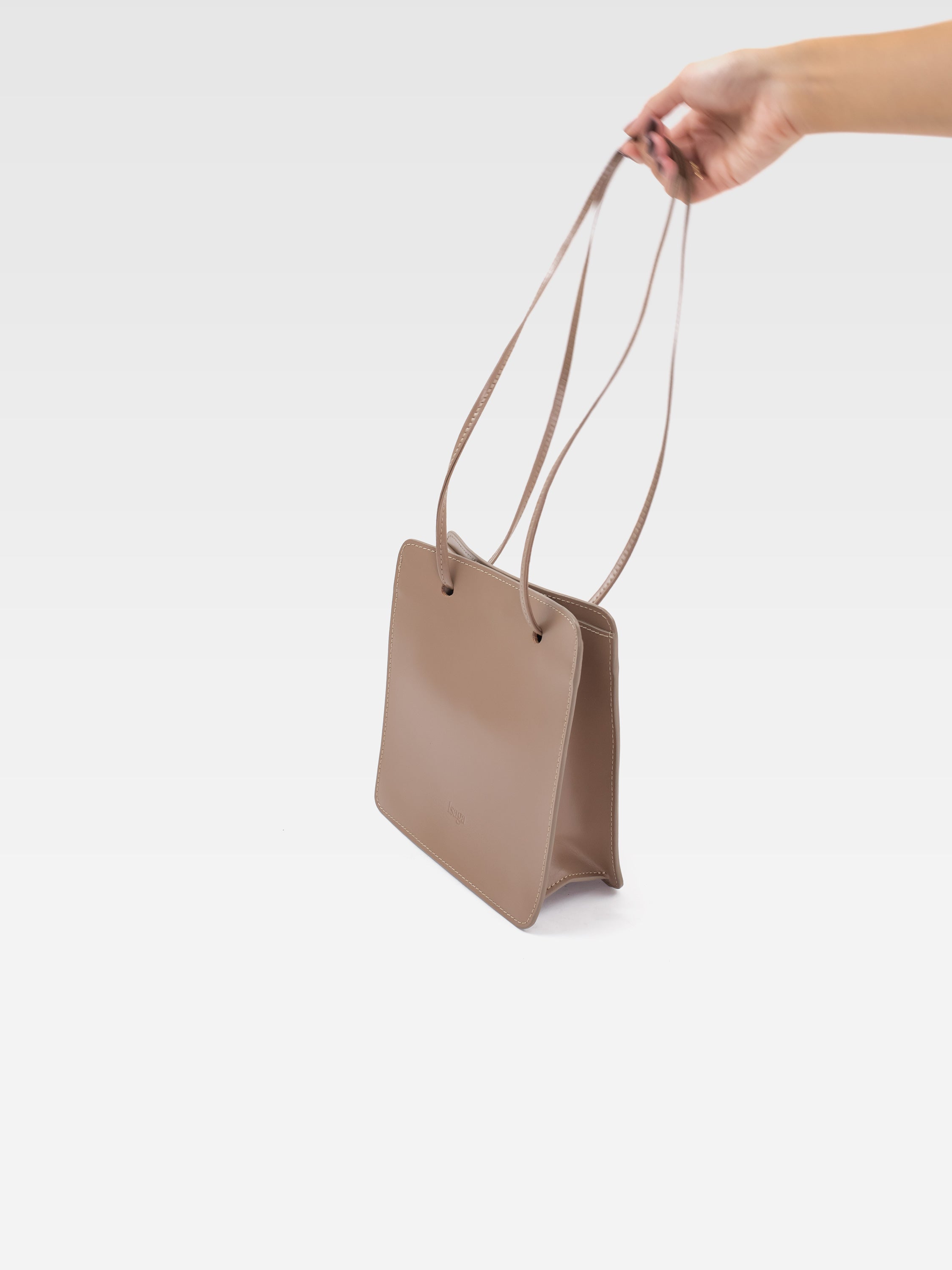 JUDI MINI HAZELNUT HANDBAG