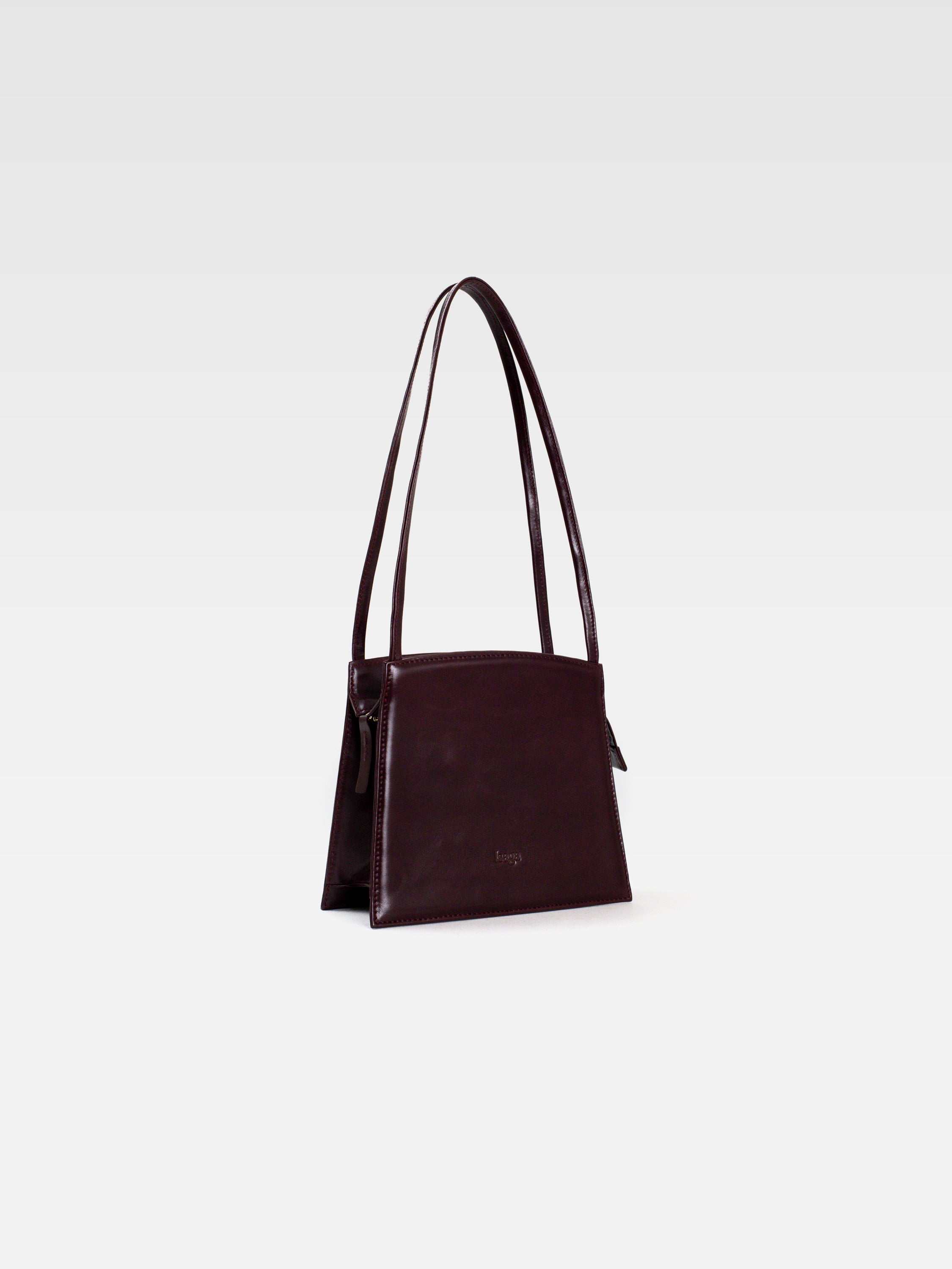 LUCA BORDEAUX HANDBAG