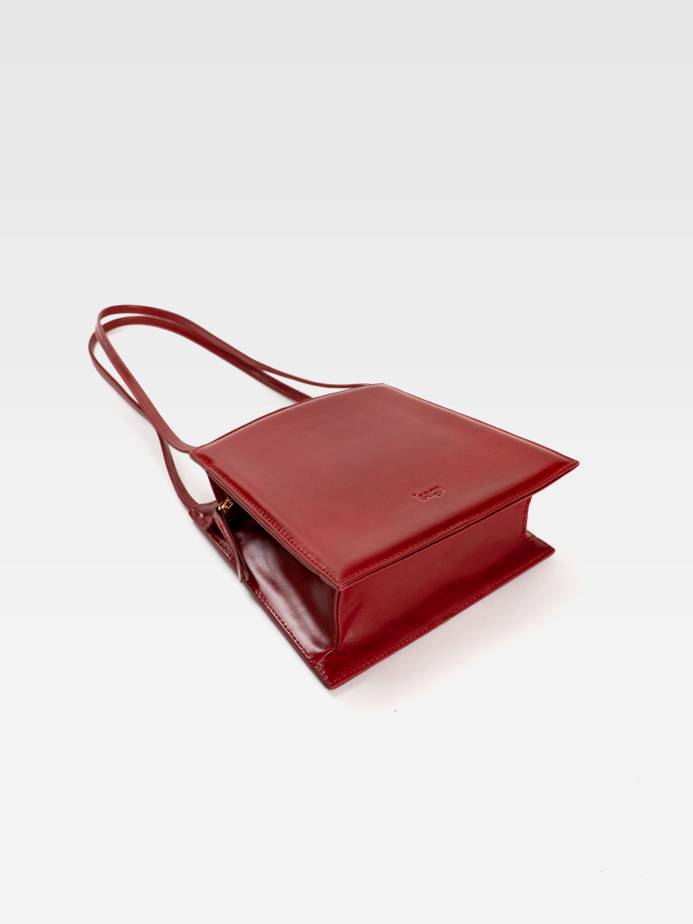 LUCA RED HANDBAG