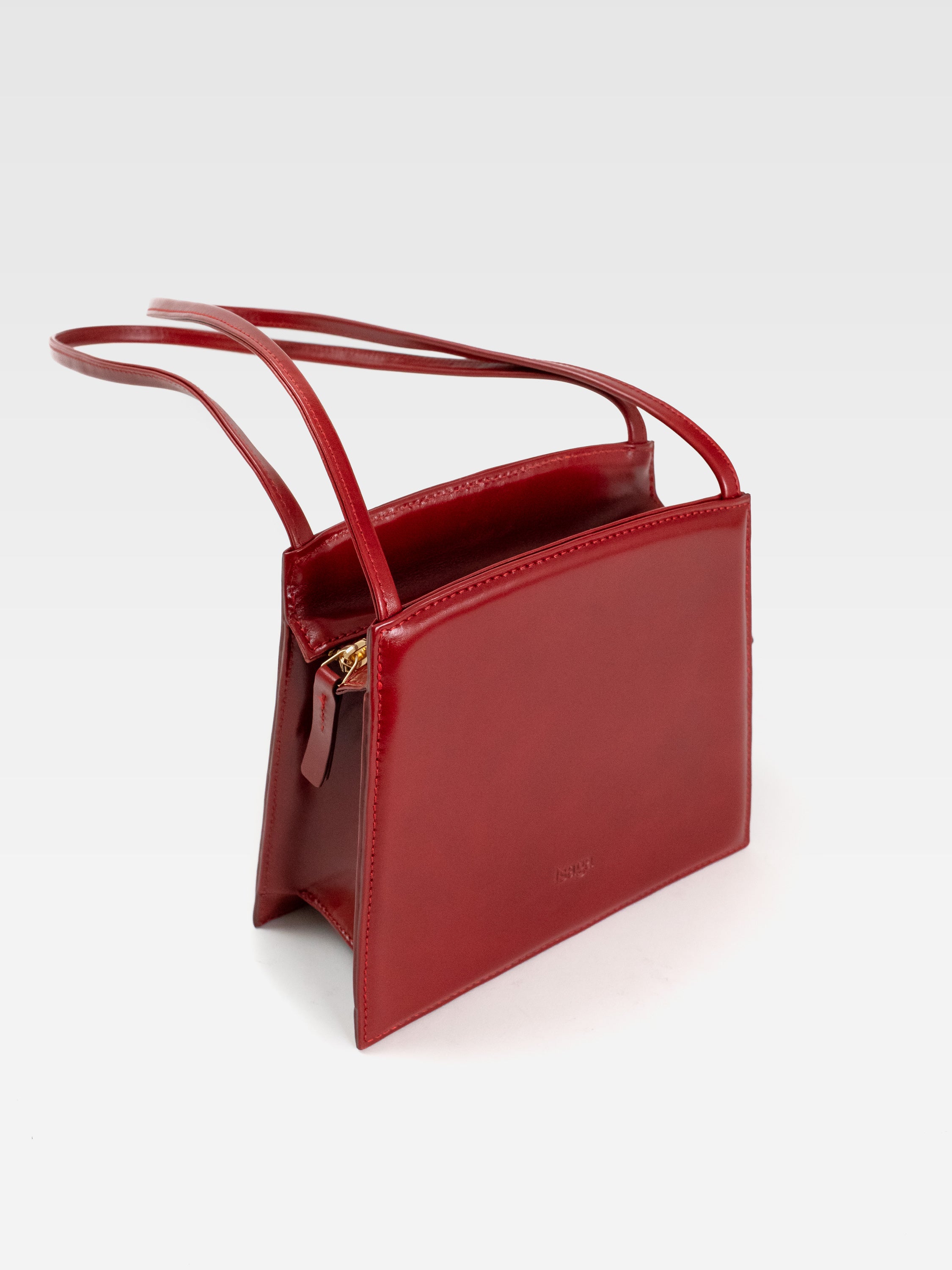 LUCA RED HANDBAG