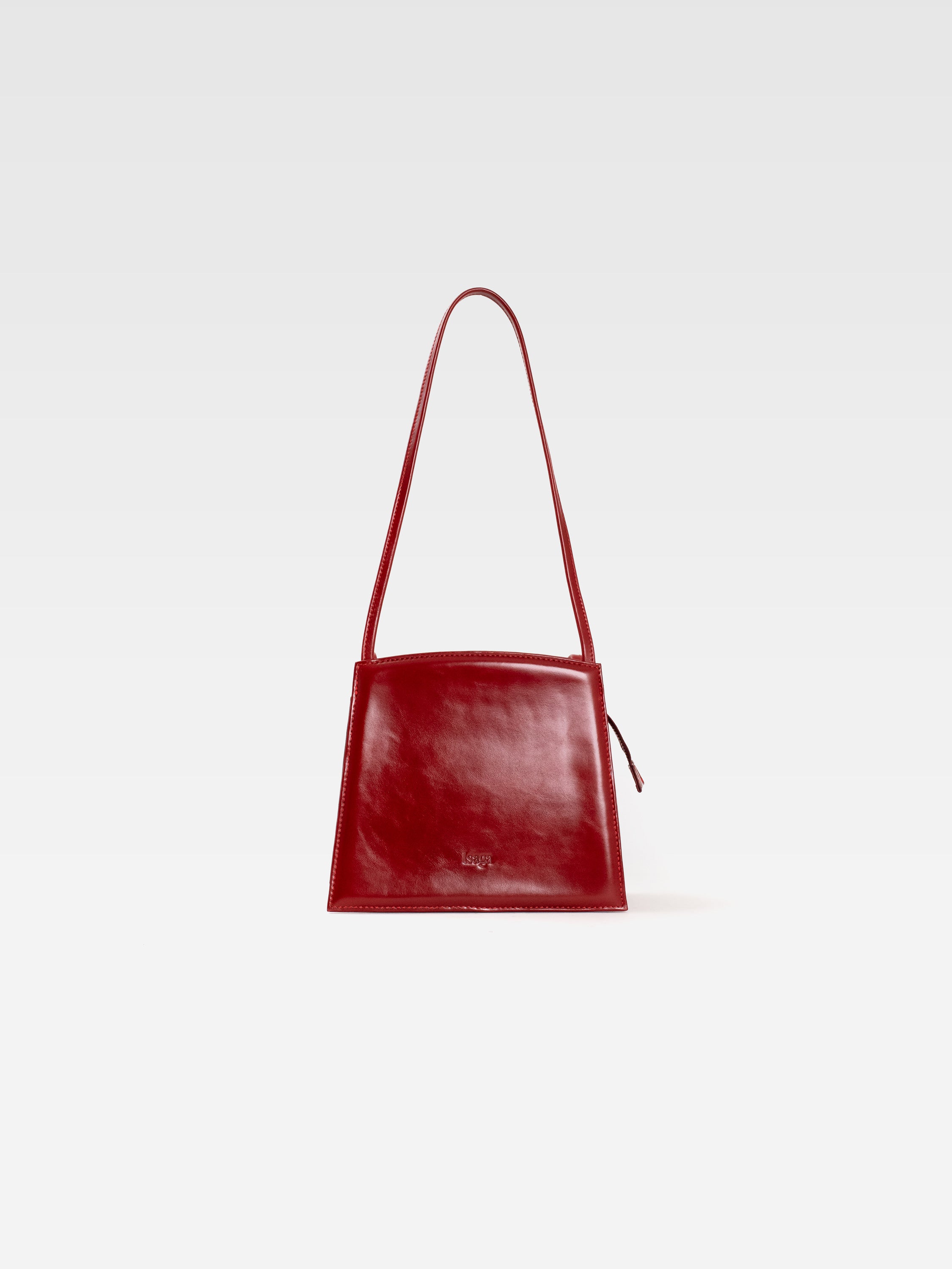 LUCA RED HANDBAG