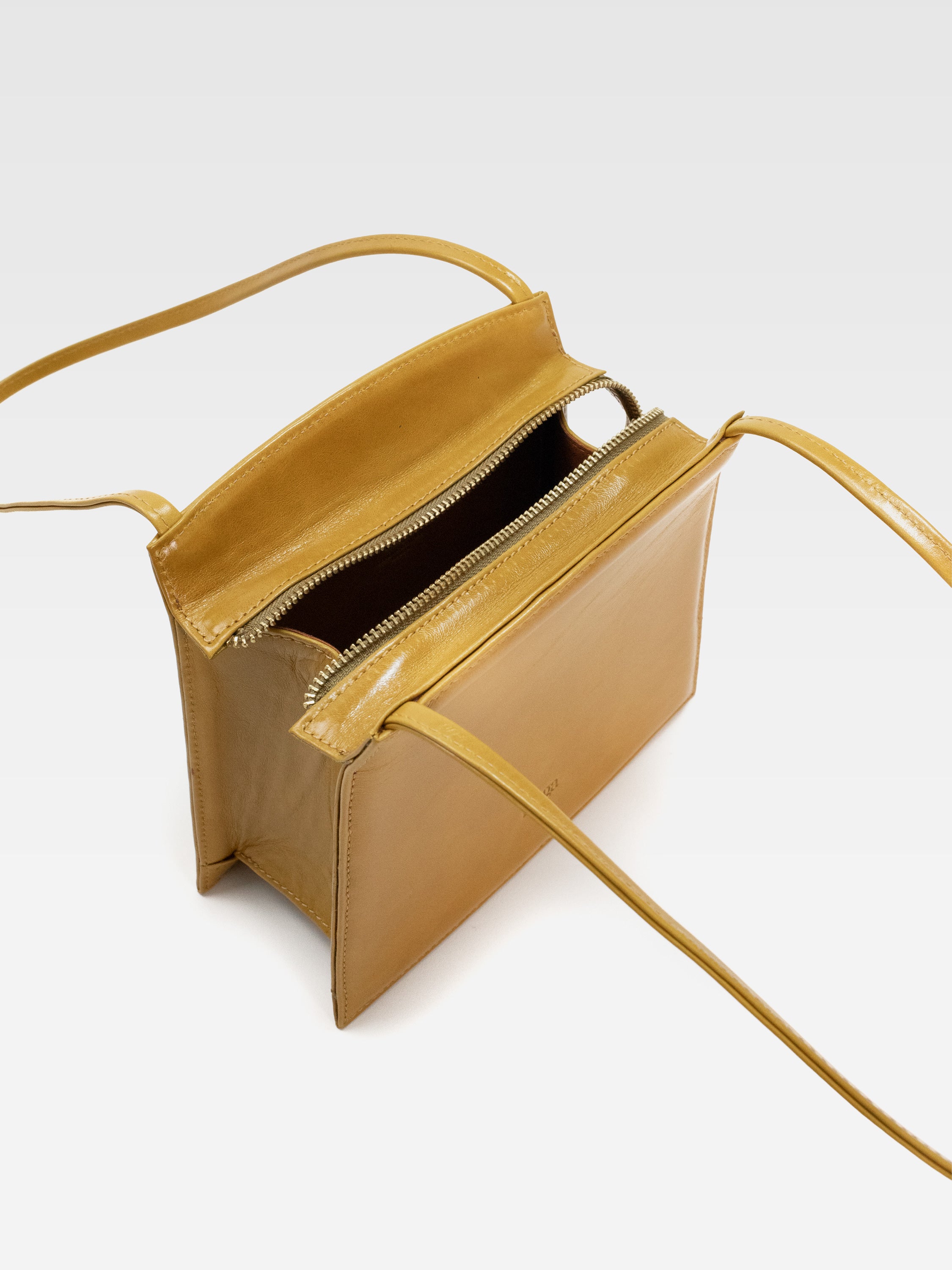 LUCA MUSTARD HANDBAG