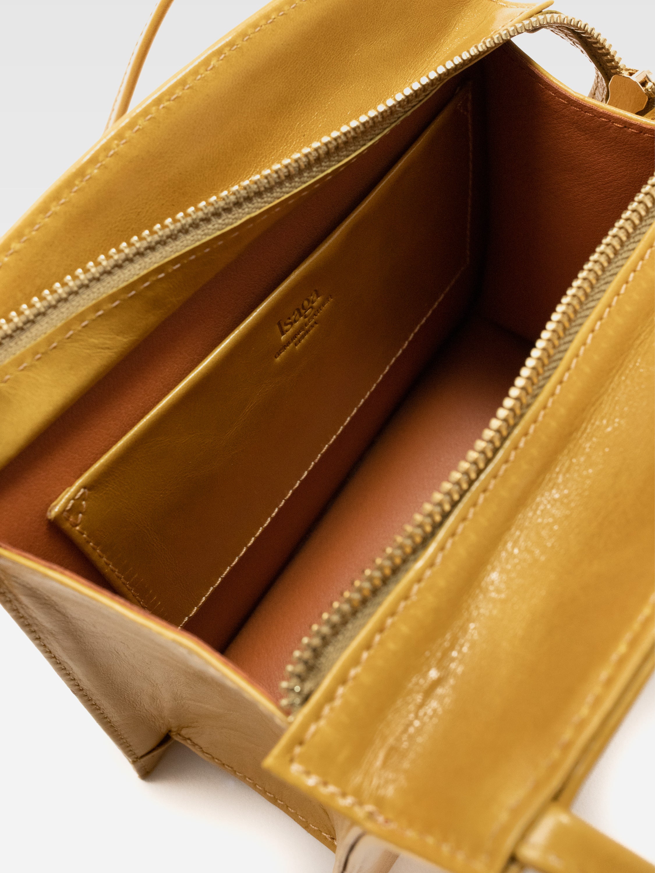 LUCA MUSTARD HANDBAG