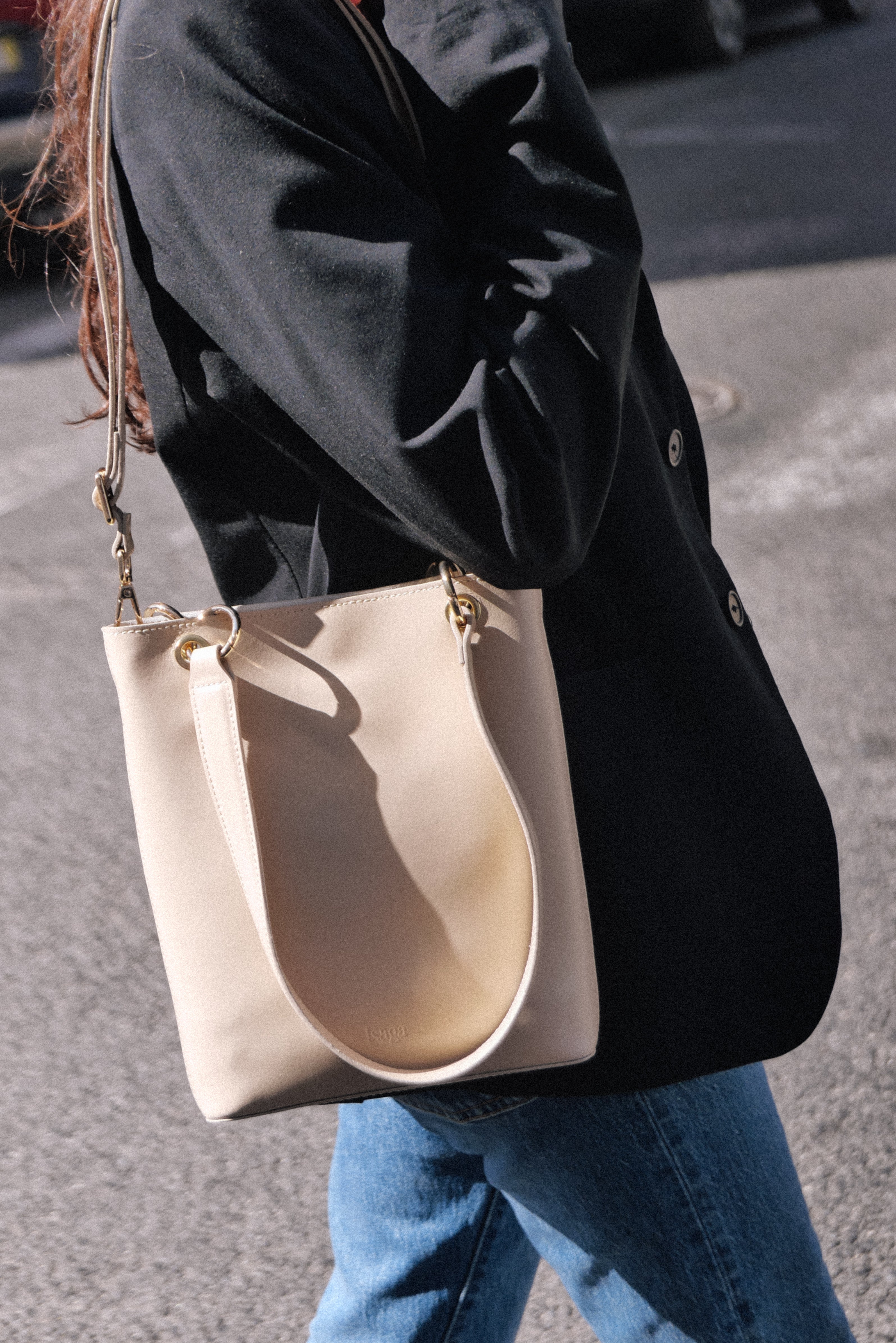 ANNA CREAM HANDBAG