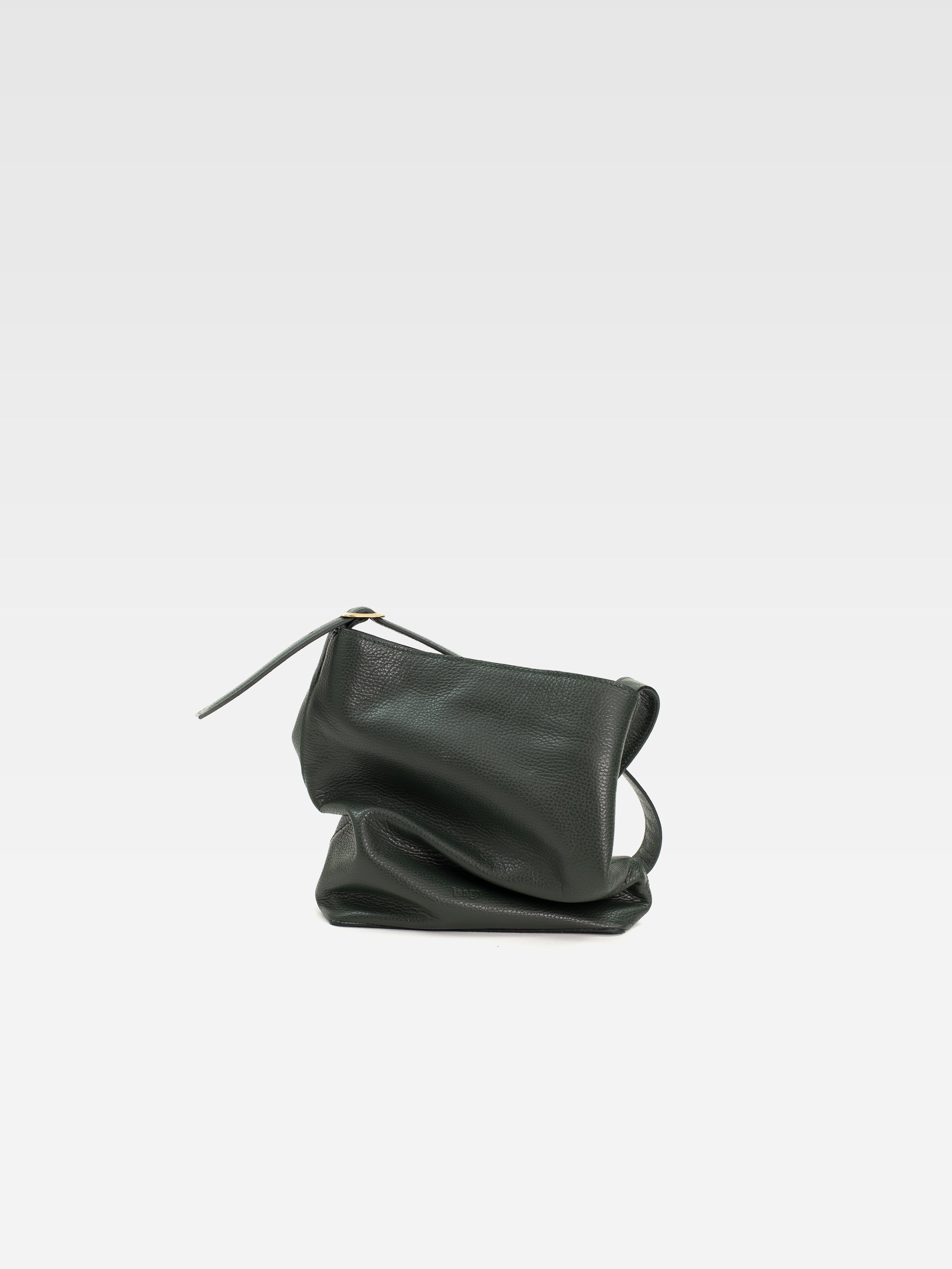 VINA DARK GREEN HANDBAG