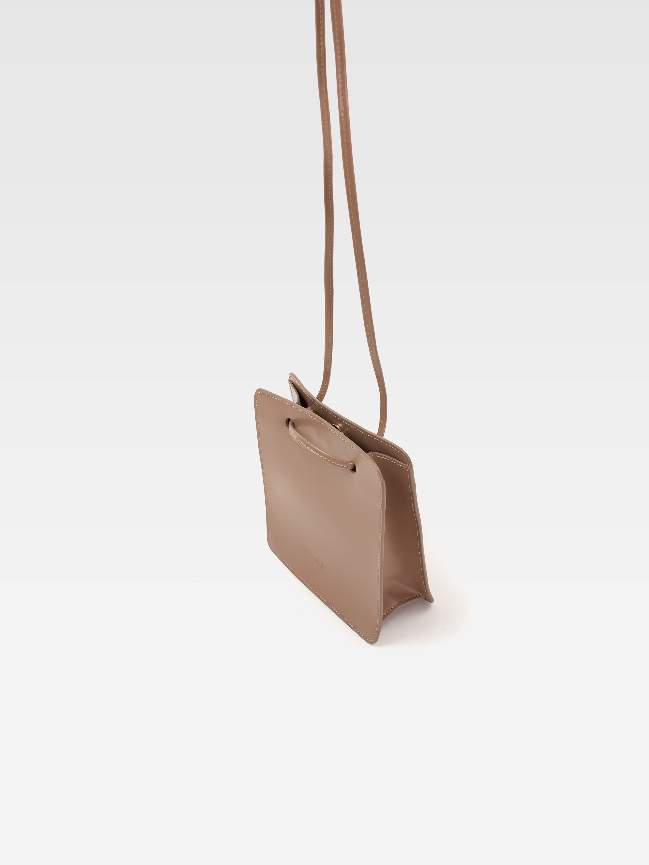 JUDI MINI HAZELNUT HANDBAG
