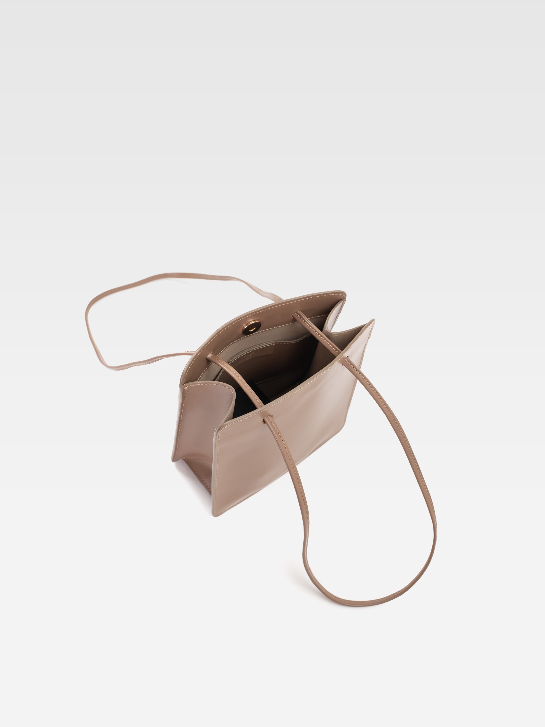 JUDI MINI HAZELNUT HANDBAG