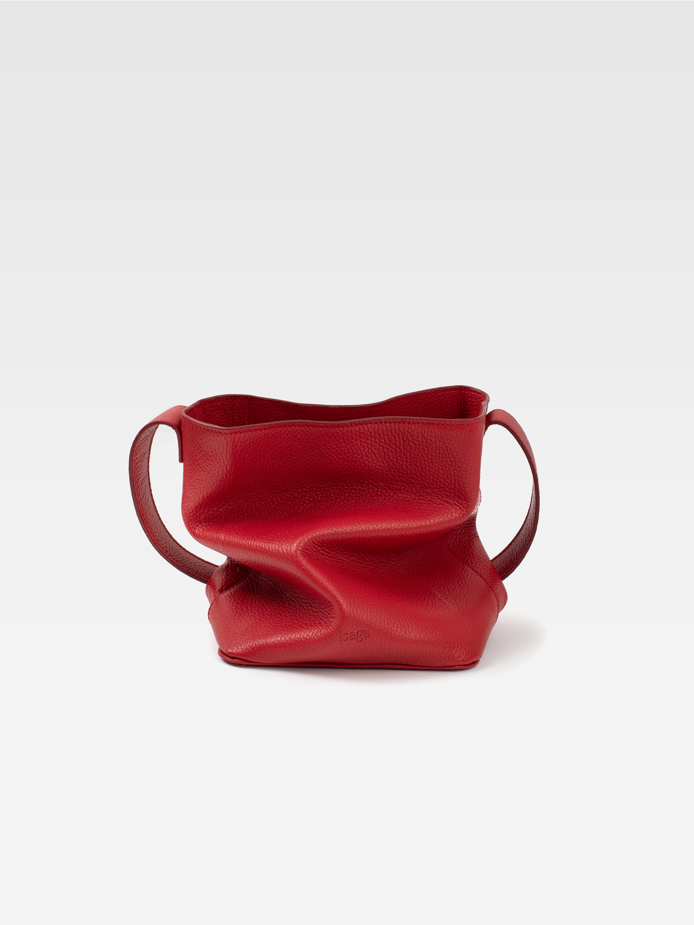 JULIE HANDBAG RED FIRE