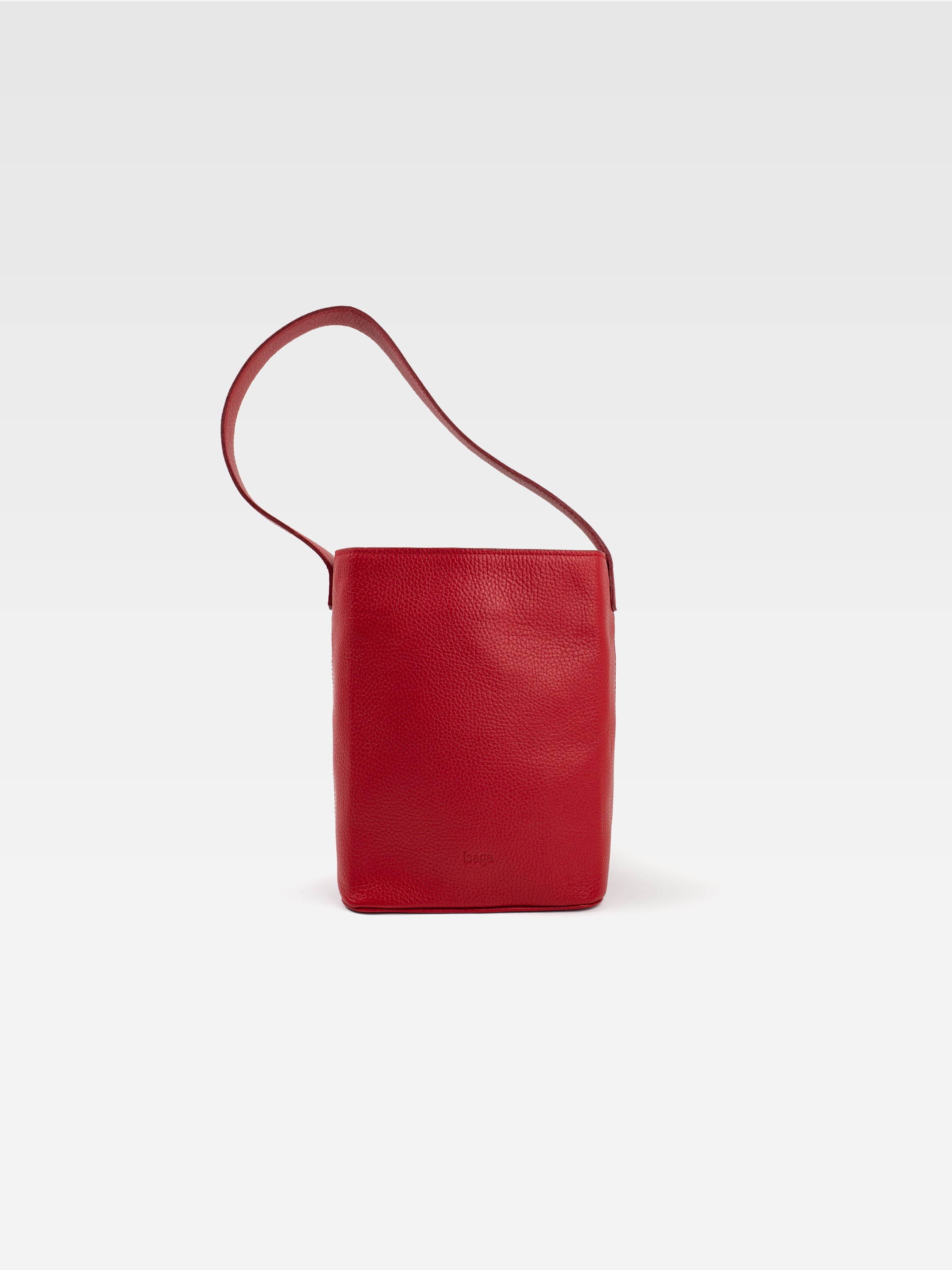 JULIE HANDBAG RED FIRE