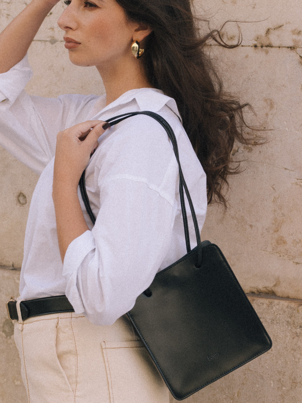 JUDI MINI HAZELNUT HANDBAG