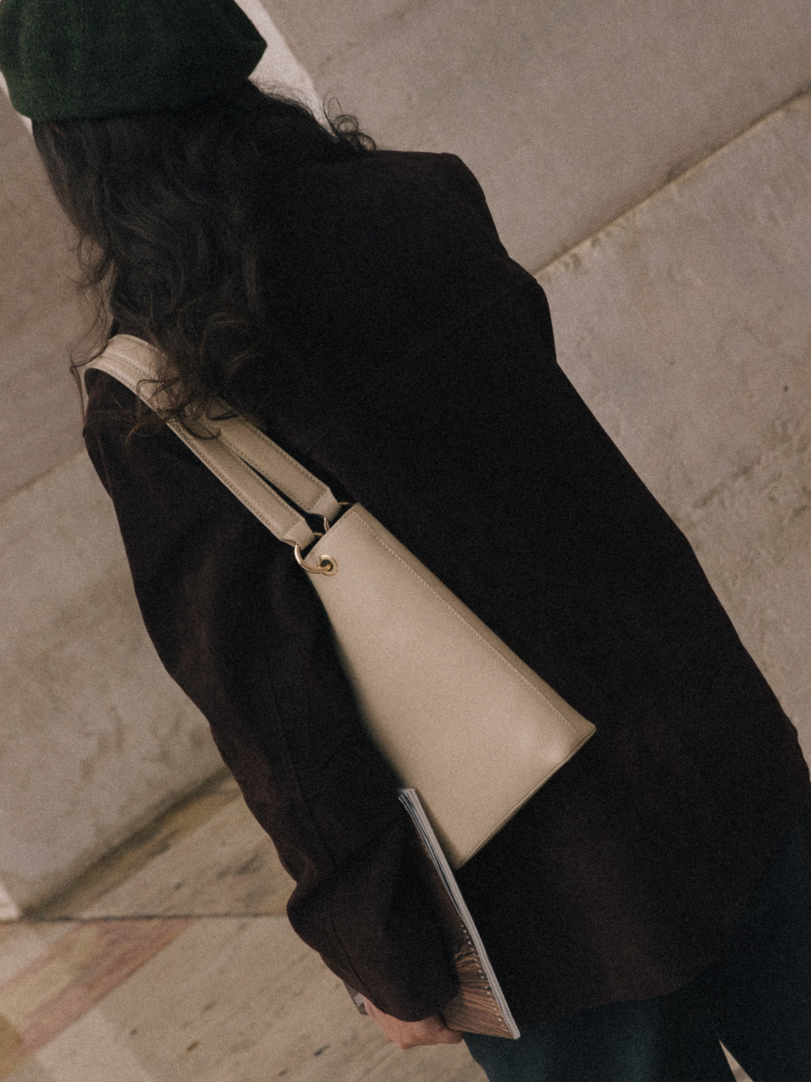 ANNA BORDEAUX HANDBAG